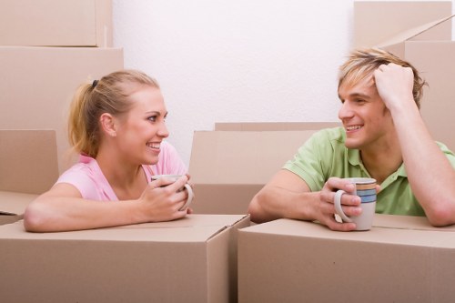 Moving van for home removals in Hampton