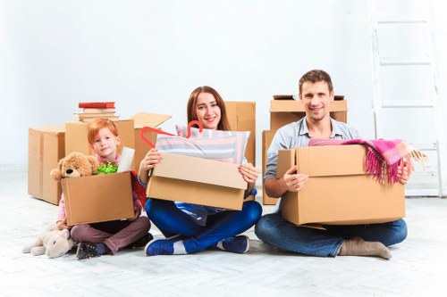 Local van ready for a Hampton home move