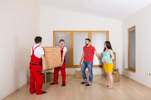 Local Hampton man and van team handling residential and commercial transport