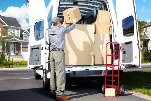 Local removals vehicle prepared for a move in Hampton