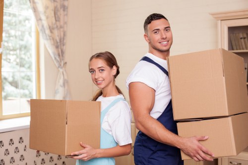 Professional man and van service in Hampton handling moving tasks