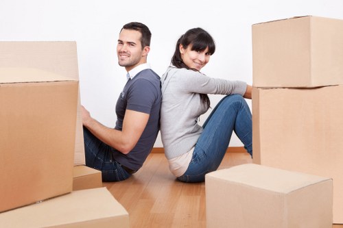 Protected transaction process for Man With Van Hampton payments