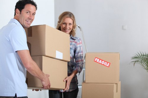 Packing support for a house or office move