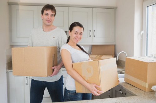 Careful packing and furniture protection for a home move in Hampton